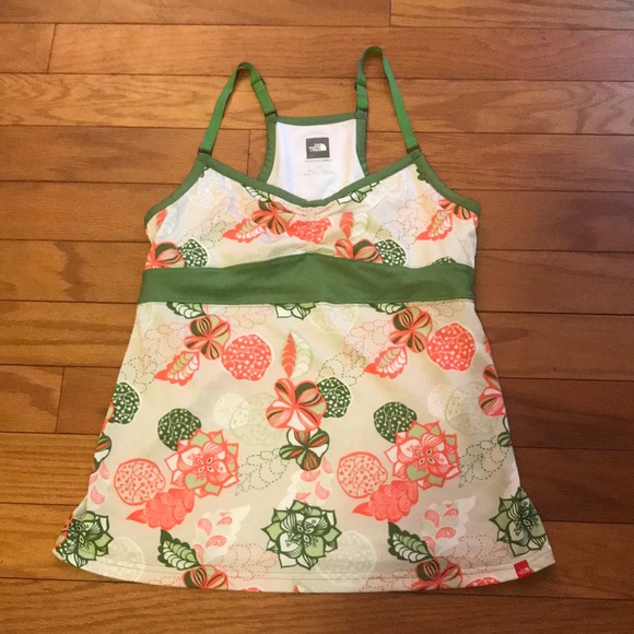 The North Face Tops - The North Face Pink/Green Top